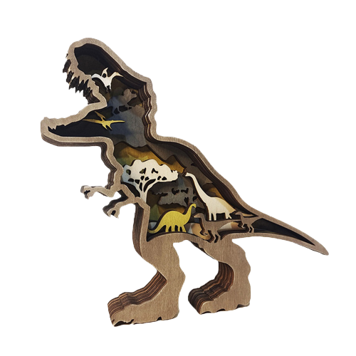 3D Animal Landscape - T-Rex