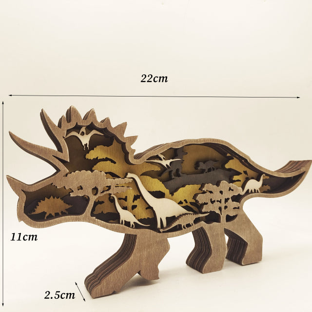 3D Animal Landscape - Triceratops