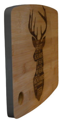 Bamboo Chopping Board - Highland Stag